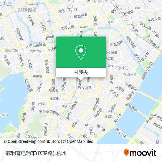 菲利普电动车(庆春路)地图