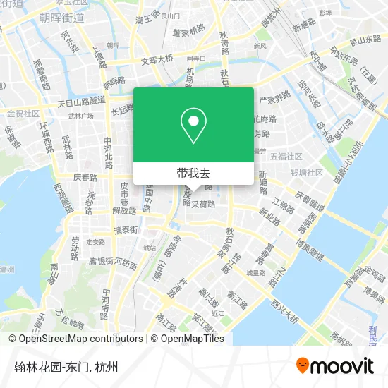 翰林花园-东门地图