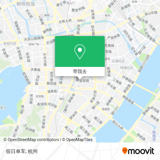 假日单车地图