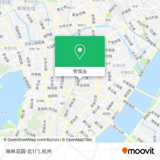翰林花园-北1门地图