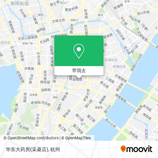 华东大药房(采菱店)地图