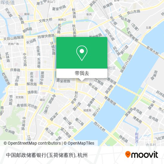 中国邮政储蓄银行(玉荷储蓄所)地图