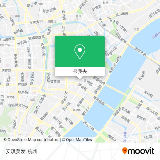 安琪美发地图