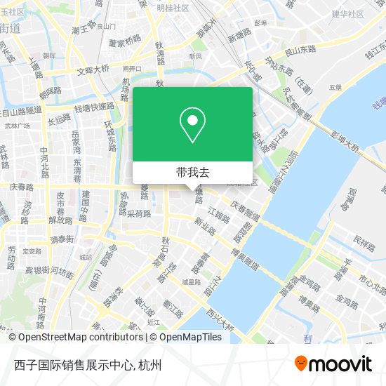 西子国际销售展示中心地图