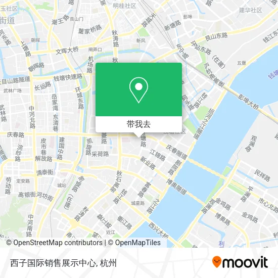 西子国际销售展示中心地图