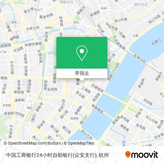 中国工商银行24小时自助银行(众安支行)地图