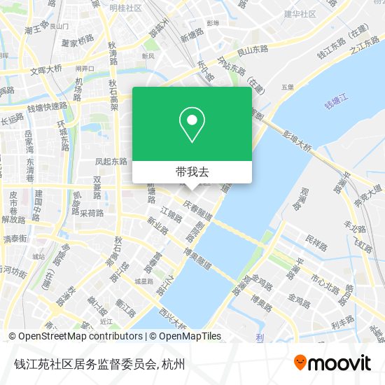 钱江苑社区居务监督委员会地图