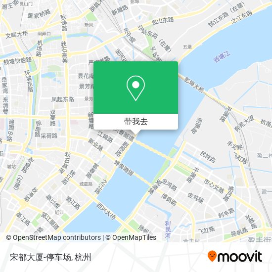 宋都大厦-停车场地图