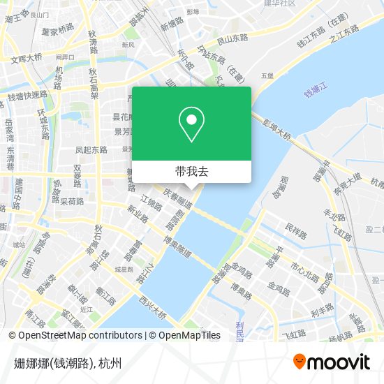 姗娜娜(钱潮路)地图