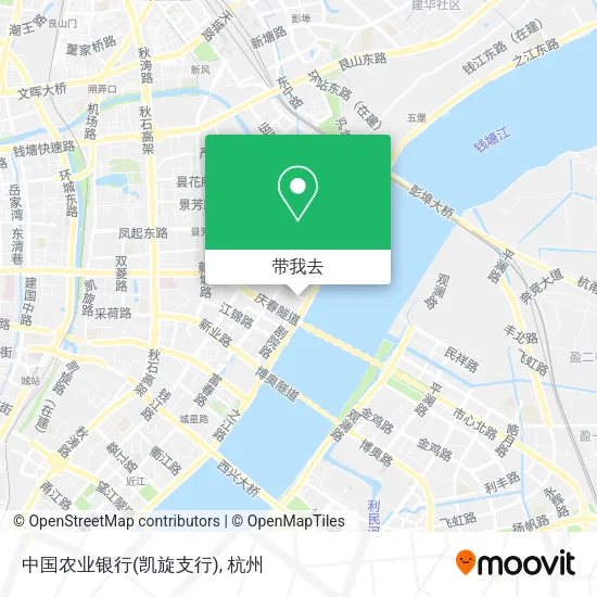 中国农业银行(凯旋支行)地图