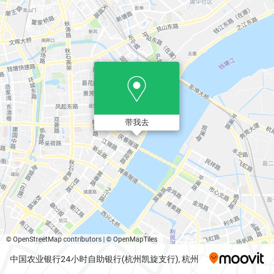 中国农业银行24小时自助银行(杭州凯旋支行)地图