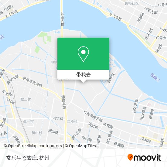 常乐生态农庄地图