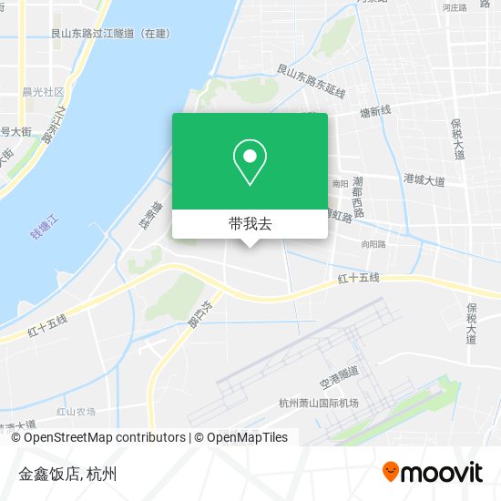金鑫饭店地图