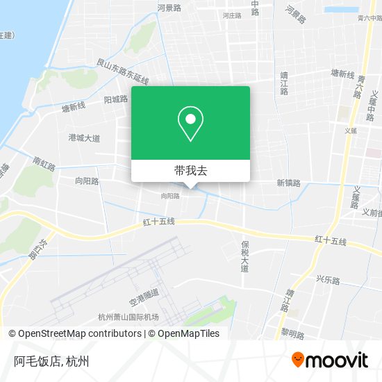 阿毛饭店地图
