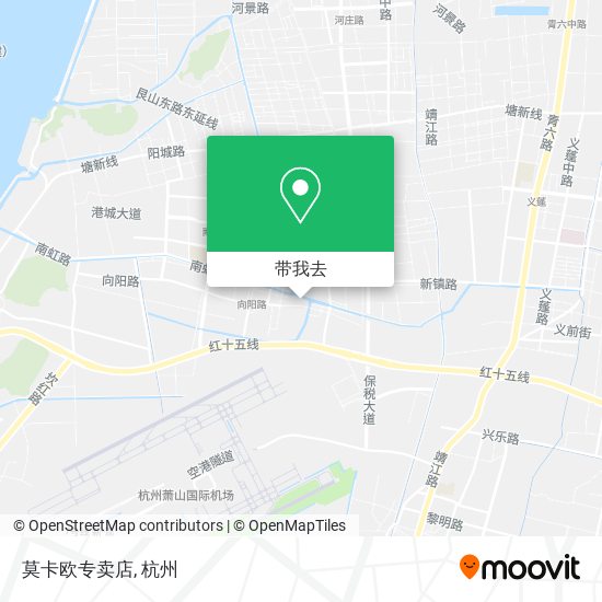 莫卡欧专卖店地图