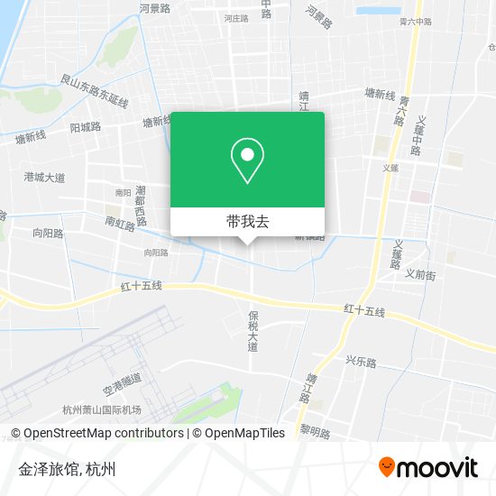 金泽旅馆地图