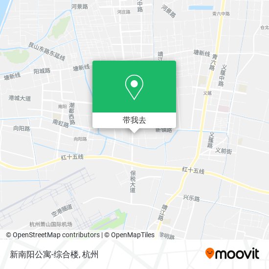 新南阳公寓-综合楼地图