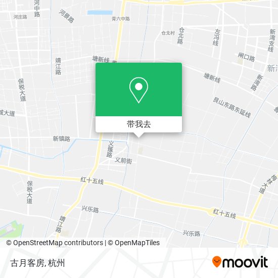 古月客房地图