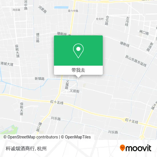 科诚烟酒商行地图