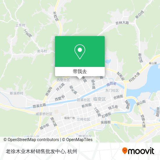 老徐木业木材销售批发中心地图