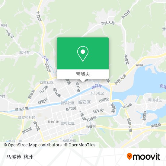 马溪苑地图
