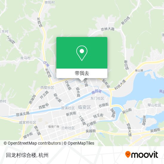 回龙村综合楼地图