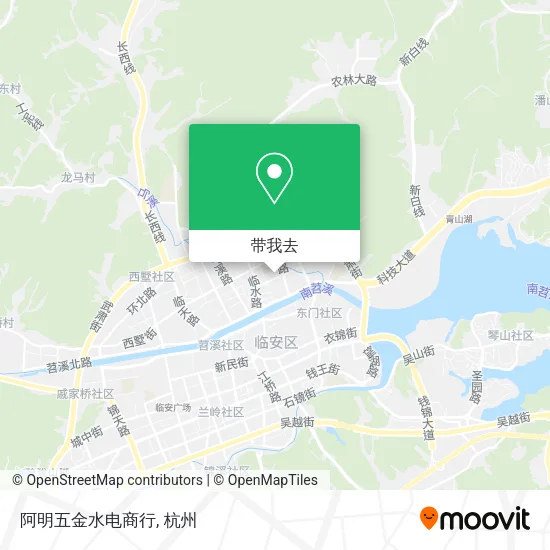 阿明五金水电商行地图