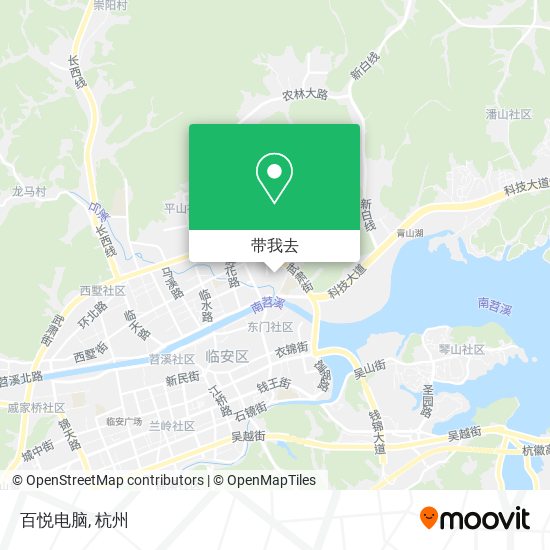 百悦电脑地图