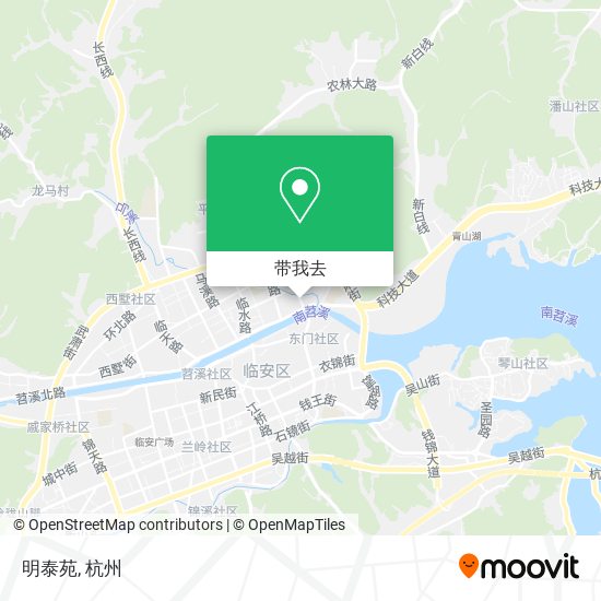 明泰苑地图