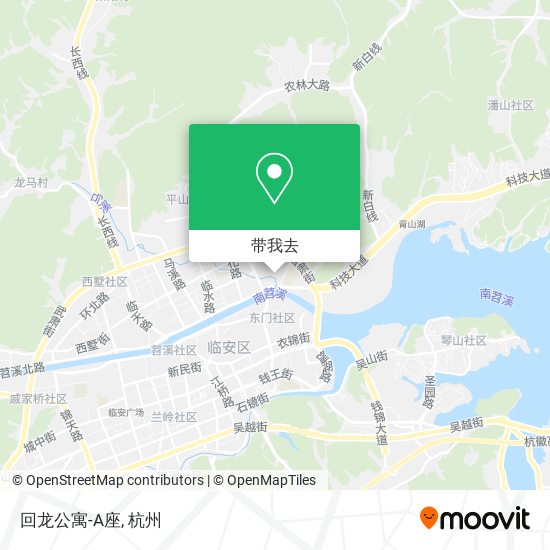 回龙公寓-A座地图
