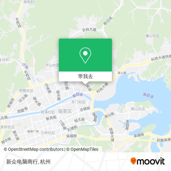 新众电脑商行地图