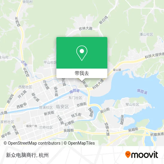 新众电脑商行地图