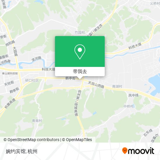 婉约宾馆地图