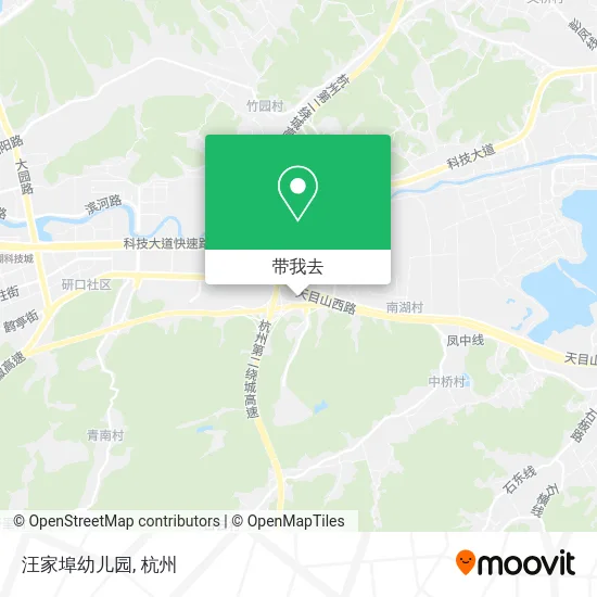 汪家埠幼儿园地图