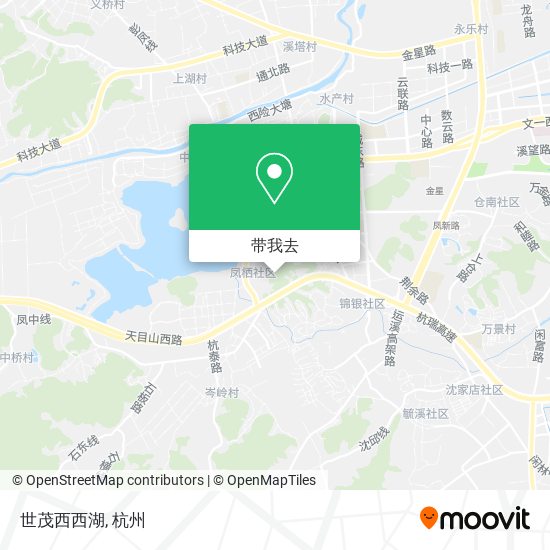 世茂西西湖地图