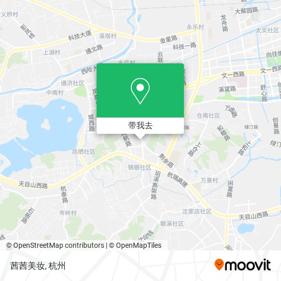 茜茜美妆地图