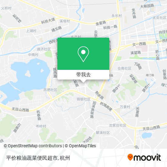 平价粮油蔬菜便民超市地图