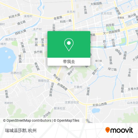 瑞城温莎郡地图
