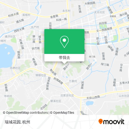 瑞城花园地图