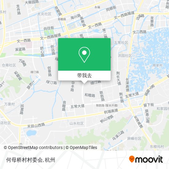 何母桥村村委会地图