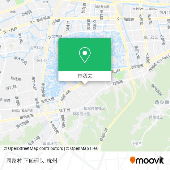 周家村-下船码头地图
