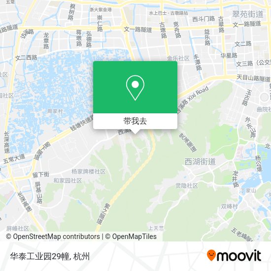 华泰工业园29幢地图