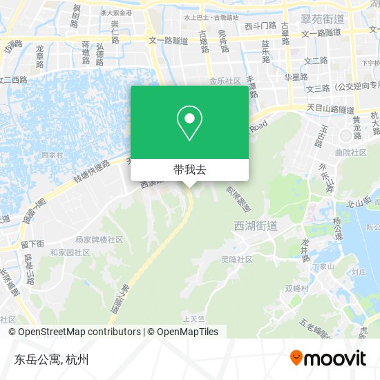 东岳公寓地图
