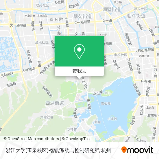 浙江大学(玉泉校区)-智能系统与控制研究所地图