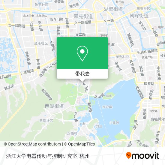 浙江大学电器传动与控制研究室地图