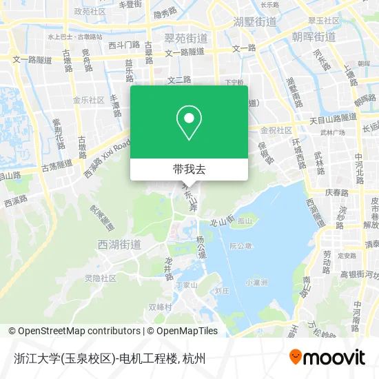 浙江大学(玉泉校区)-电机工程楼地图