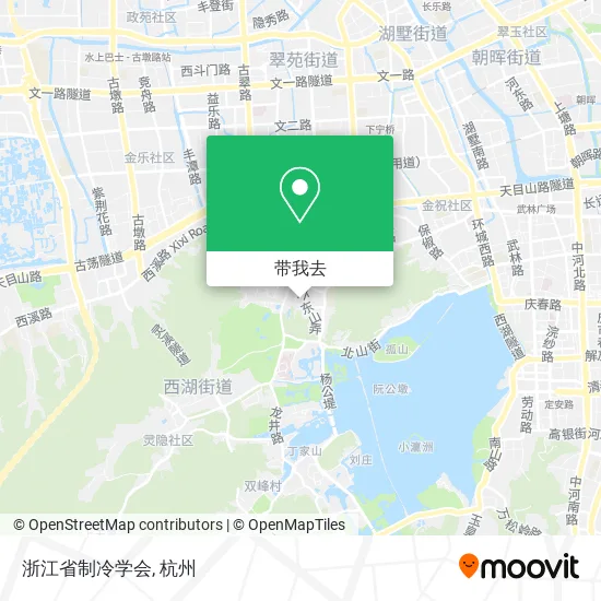 浙江省制冷学会地图