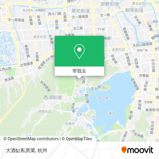 大酒缸私房菜地图