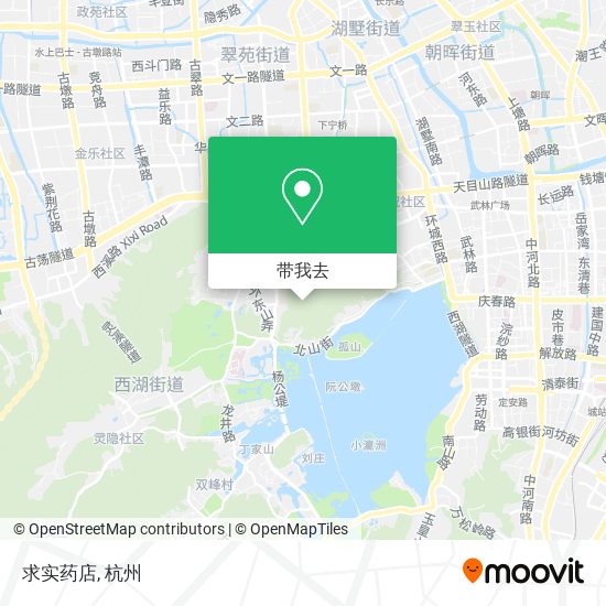 求实药店地图