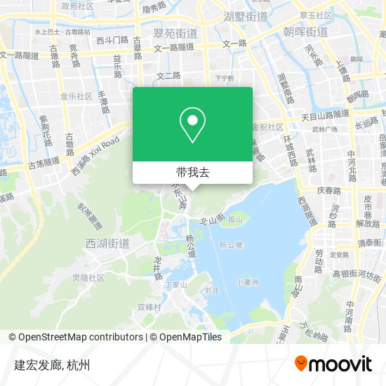 建宏发廊地图
